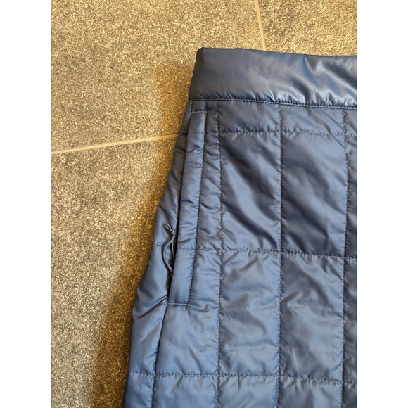 The north face quilted women's large pants side zipper and pockets BLUE (Lohtse) - Picture 10 of 13
